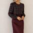 Blusa Cuadros Tartán
