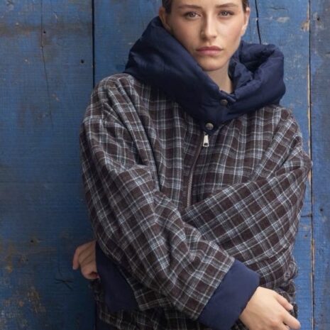 Bomber Acolchada Azul